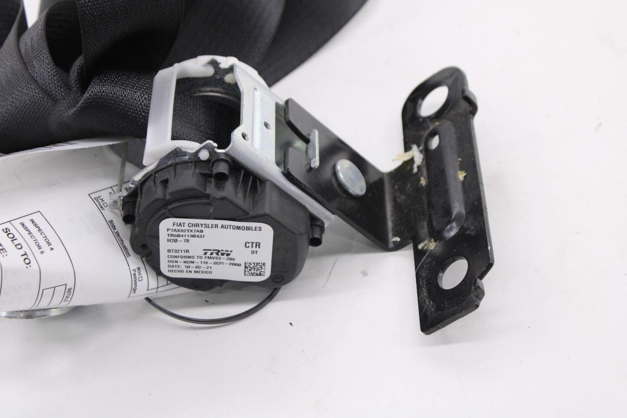 2019-25 Ram 1500 Big Horn Crew Cab 5.7L Rear Center 2nd Row Seat Belt Retractor - Alshned Auto Parts