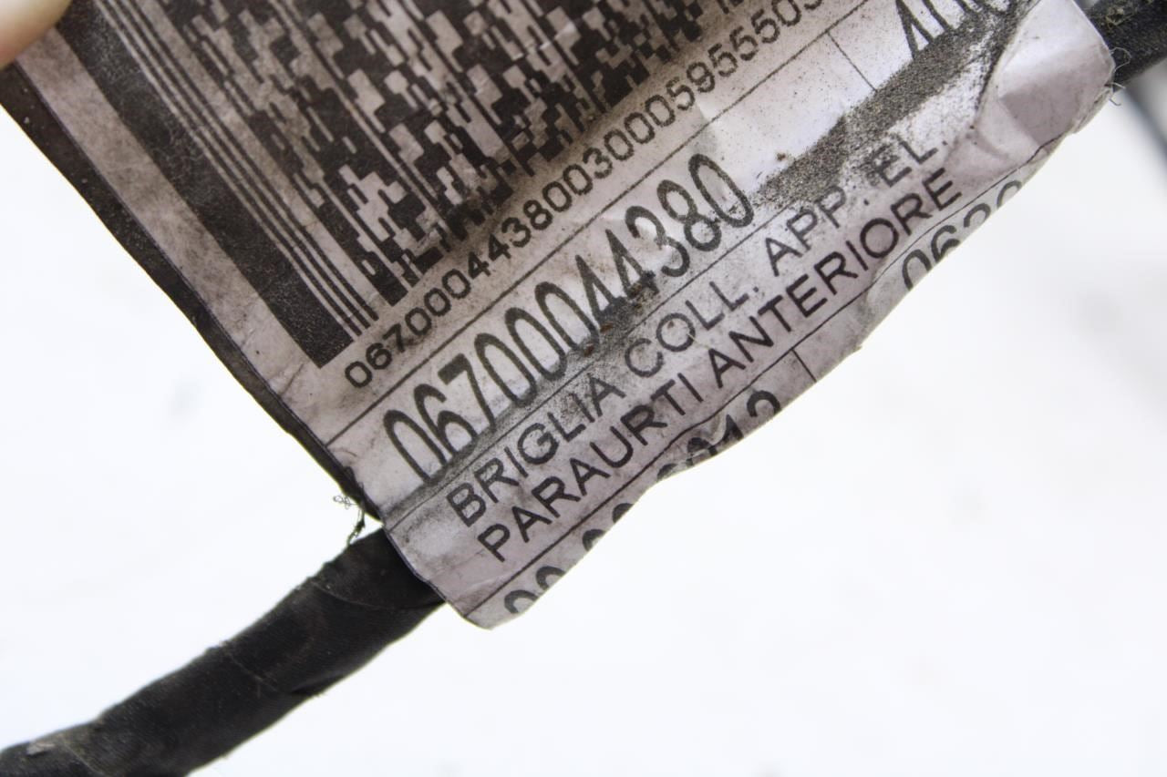 14-16 Maserati Ghibli Front Bumper Park Assist Wire Harness w/ Sensors 670004438 - Alshned Auto Parts