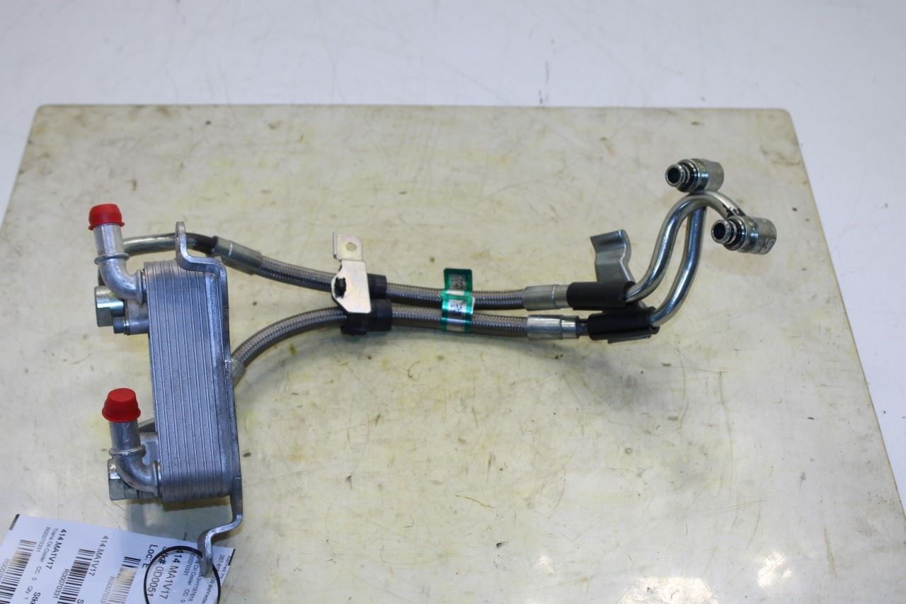 17-21 Maserati Ghibli 3.0L RWD Transmission Oil Cooler w/ Inlet and Outlet Hose - Alshned Auto Parts
