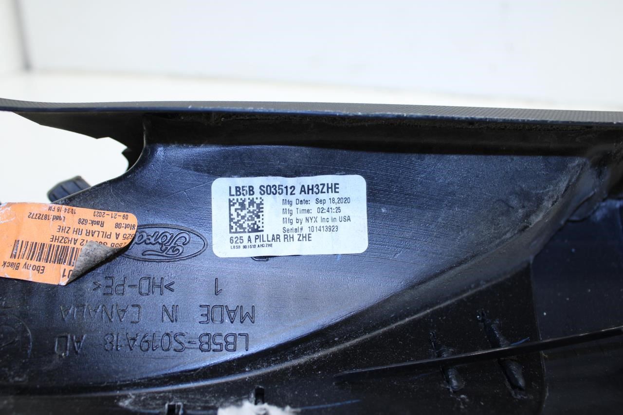 20-24 Ford Explorer FR RH Windshield A-Pillar Trim Cover LB5B-S019A18-AD *ReaD* - Alshned Auto Parts