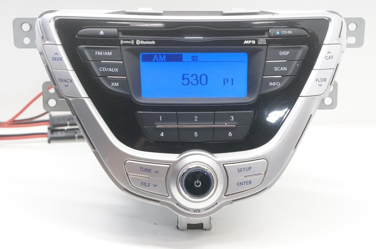 11-13 Hyundai Elantra Bluetooth Audio Radio CD Player w Receiver 96170-3X161-BLH - Alshned Auto Parts