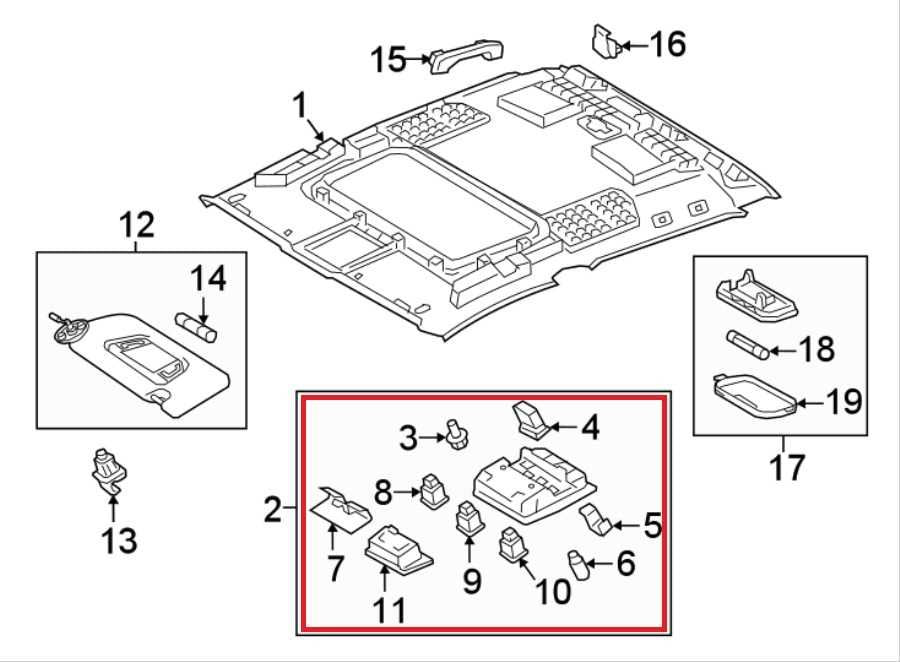 2016-18 Toyota Tacoma Limited Overhead Console Dome Light Map Lamp 6365004040C0 - Alshned Auto Parts