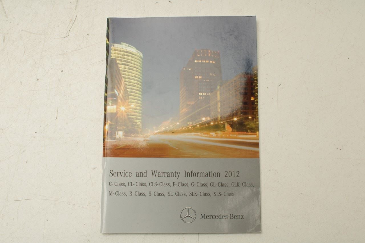 2012 Mercedes-Benz E350 Operator Owners Manual Set with Case R71255 *ReaD* - Alshned Auto Parts