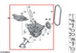 10-15 BMW 750i xDrive 4.4L Engine Motor Oil Pump w/ Suction Pipe 11-41-7-643-2561
