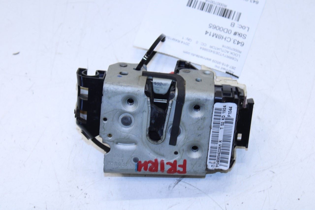 2012-18 RAM 1500 Crew Cab Laramie Front Right Door Lock Latch Actuator 4589422AH - Alshned Auto Parts