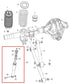 2019-25 Ram 2500 Big Horn 6.4L Rear RH Side Shock Strut Absorber Bilstein *ReaD* - Alshned Auto Parts