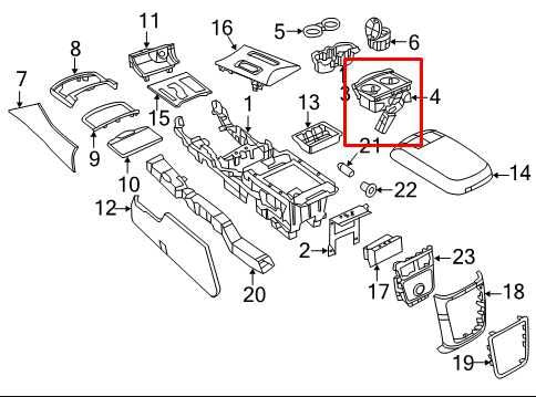 2015-2023 Dodge Charger GT AWD Center Console Cup Holder Lid Box 5YT24DX9AB OEM - Alshned Auto Parts