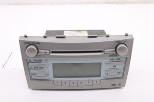 2007-2009 Toyota Camry Fujitsu Ten CD Player Radio Faceplate Control w/ Receiver