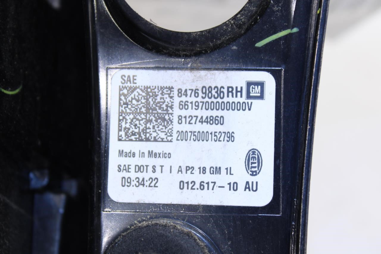 2018-2021 Chevrolet Equinox LT Rear Right Side Tail Light Lamp 84769836 OEM - Alshned Auto Parts