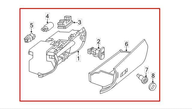 2010-2012 Mercedes-Benz E350 Sport 4MATIC Glove Box Storage Compartment - Alshned Auto Parts