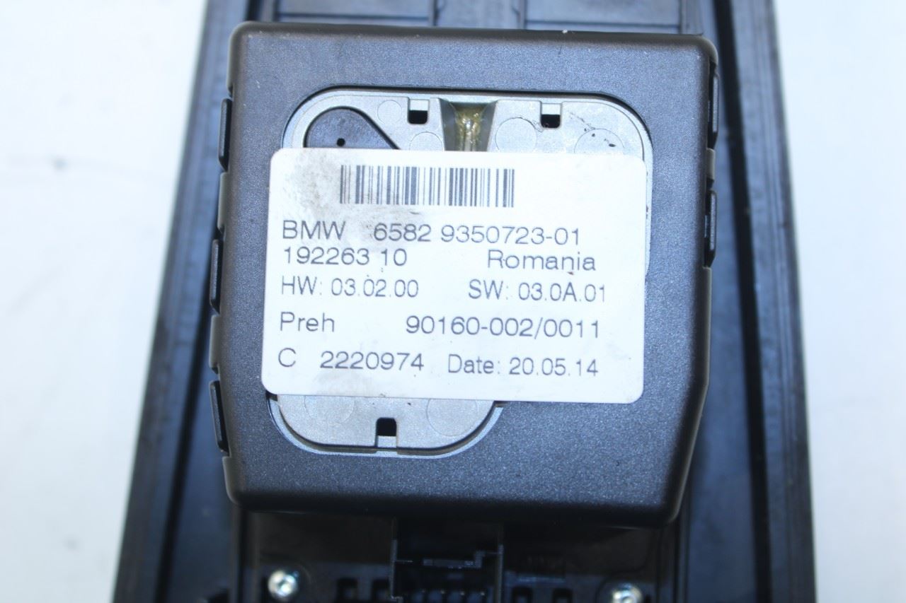 2013-16 BMW 328i xDrive SULEV Multimedia Controller Control Switch Touch w/ Trim - Alshned Auto Parts