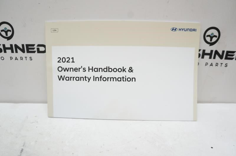 2021 Hyundai Santa Fe Owner's Manual Set with Case - Alshned Auto Parts