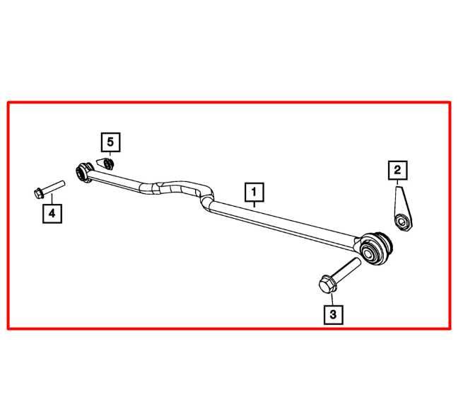 2012-2018 Jeep Wrangler Sahara 4WD 4x4 Rear Suspension Track Bar 52060024AE OEM - Alshned Auto Parts