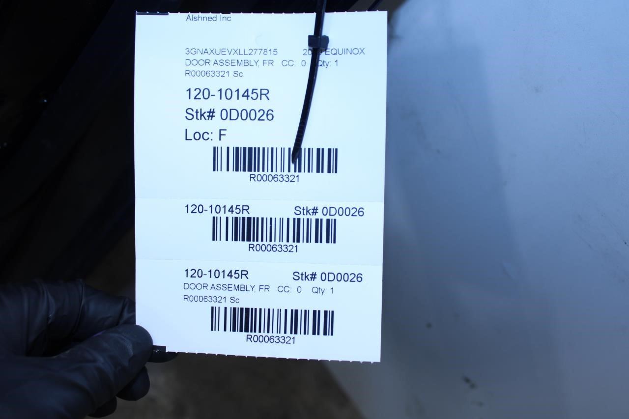 2018-2024 Chevrolet Equinox LT Front Right Passenger Door Shell Panel 84606438 - Alshned Auto Parts