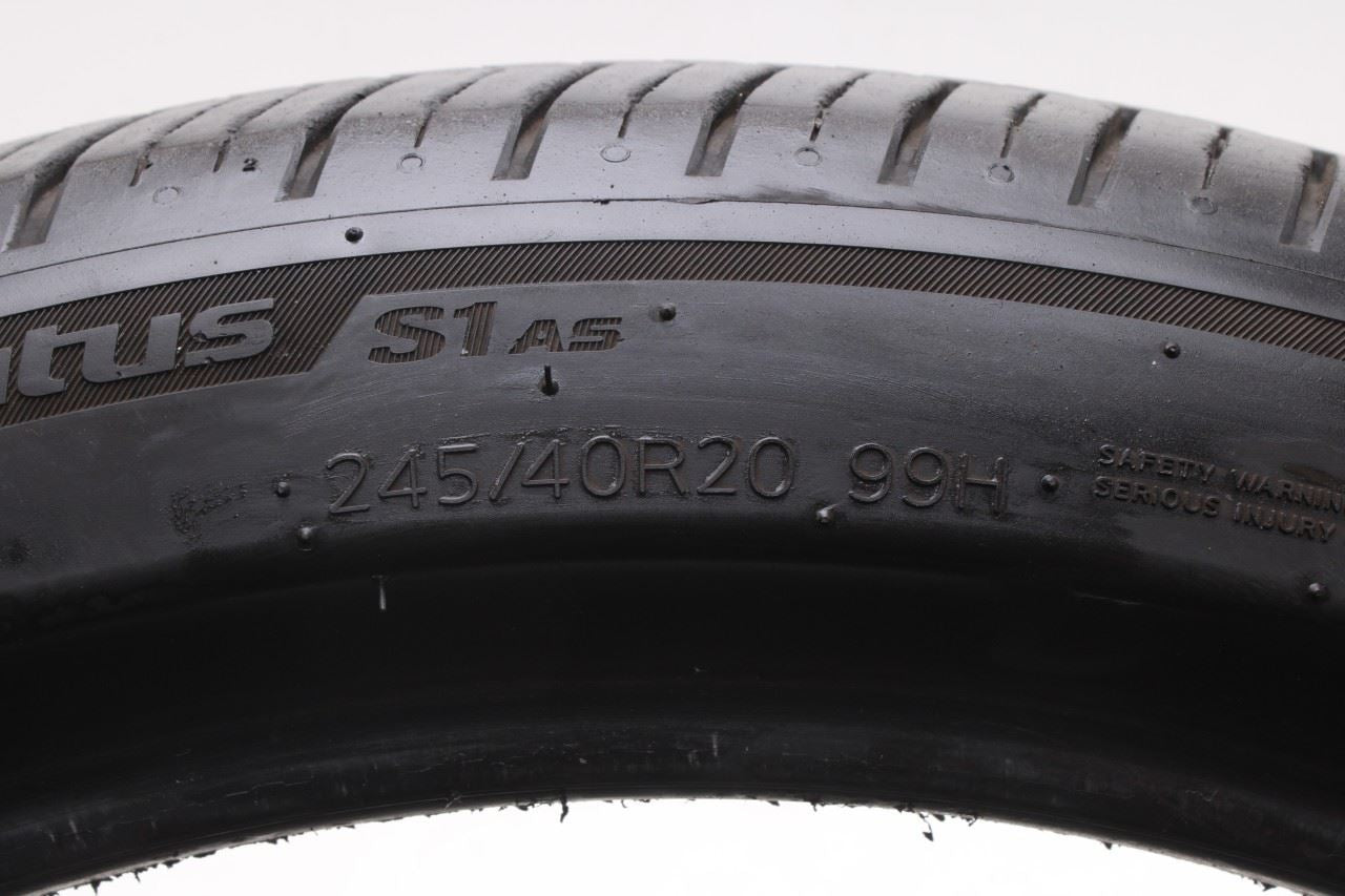 2024 Tire Hankook Ventus S1 AS 245/40R20 99H - Alshned Auto Parts