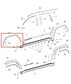 11-16 Jeep Grand Cherokee Limited Front RH Side Fender Flare Molding Trim *ReaD* - Alshned Auto Parts