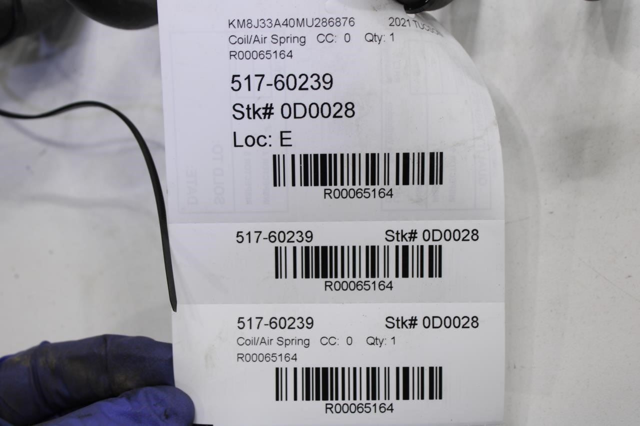15-21 Hyundai Tucson Value FWD Rear RH or LH Suspension Coil Spring 55350-D3CB0 - Alshned Auto Parts