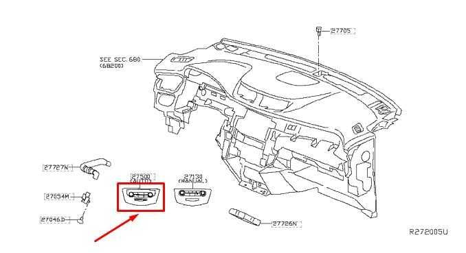 2014-2017 Nissan Rogue SV 2.5L AC Heater Temperature Climate Control 27500-4BA0A - Alshned Auto Parts