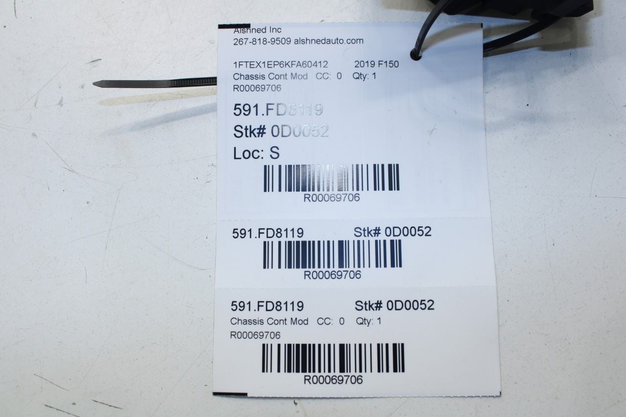 2019-2020 Ford F150 XL Super Cab GPS Navigation Smart Link Data Control Module - Alshned Auto Parts