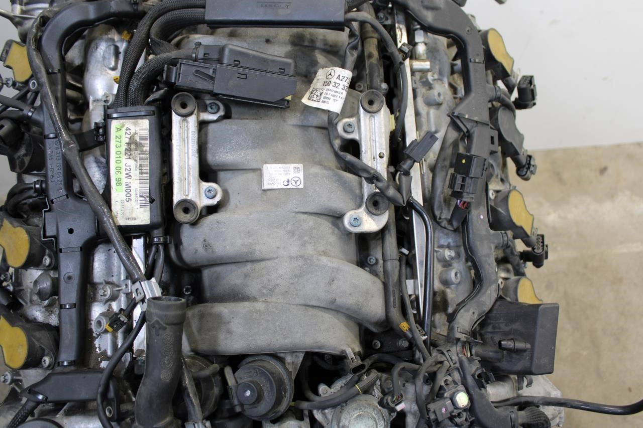 2010-2011 Mercedes-Benz S550 221 Type 5.5L AWD Engine Motor 273-010-48-20 OEM - Alshned Auto Parts