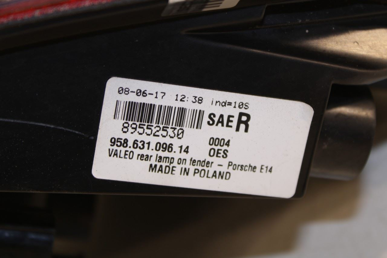 2011-2014 Porsche Cayenne Platinum Rear Right Side Tail Light Lamp 958-945-096-C - Alshned Auto Parts