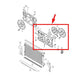 10-17 Volkswagen CC 2.0L Dual Radiator Cooling Fan Motor Assy 1K0-121-205-AJ OEM - Alshned Auto Parts