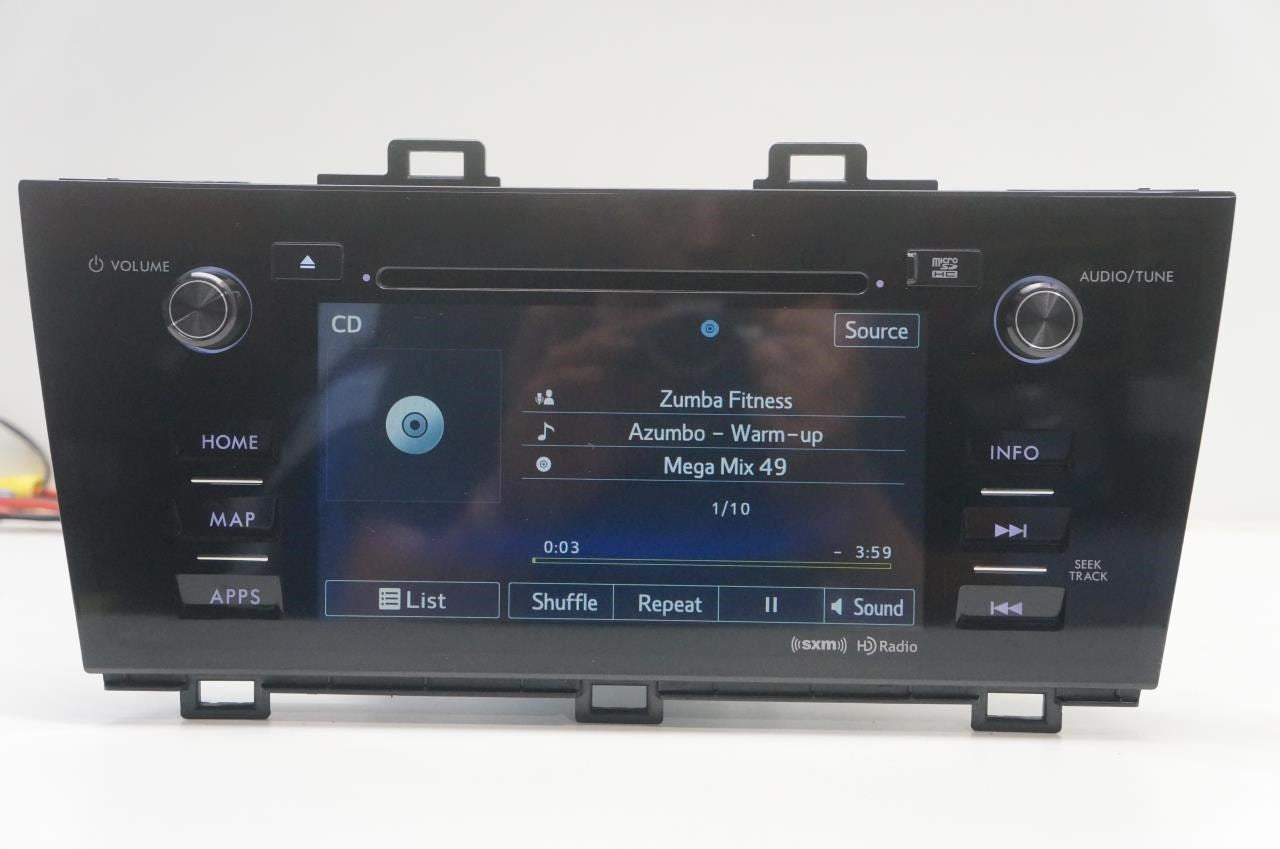 2017 Subaru Legacy Fujitsu Ten Navi Audio Radio CD Player Receiver with Display - Alshned Auto Parts