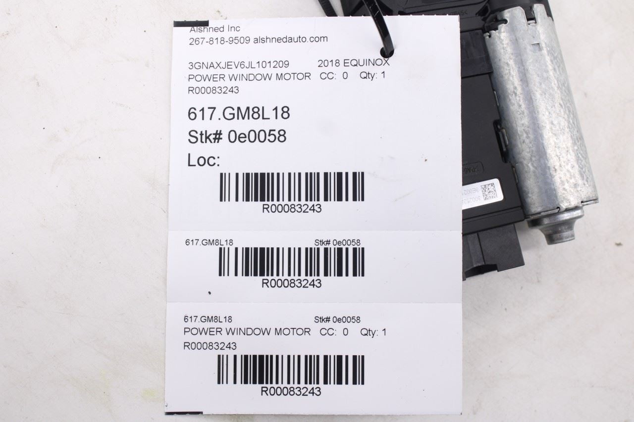 2018-2024 Chevrolet Equinox Gmc Terrain Sunroof Motor 84606456 OEM15