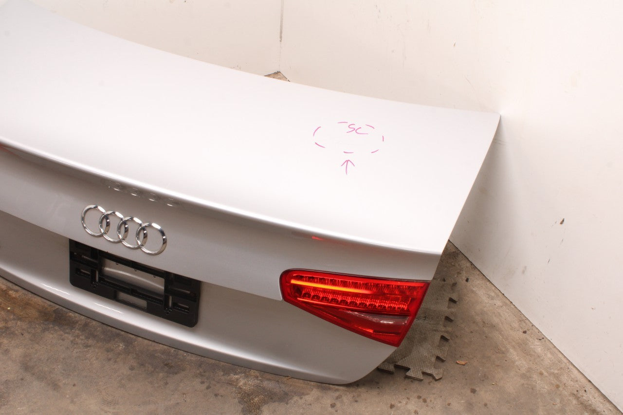 13-16 Audi S4 Premium Plus Rear Trunk Deck Lid Shell Panel Assembly 8K5827023AK - Alshned Auto Parts