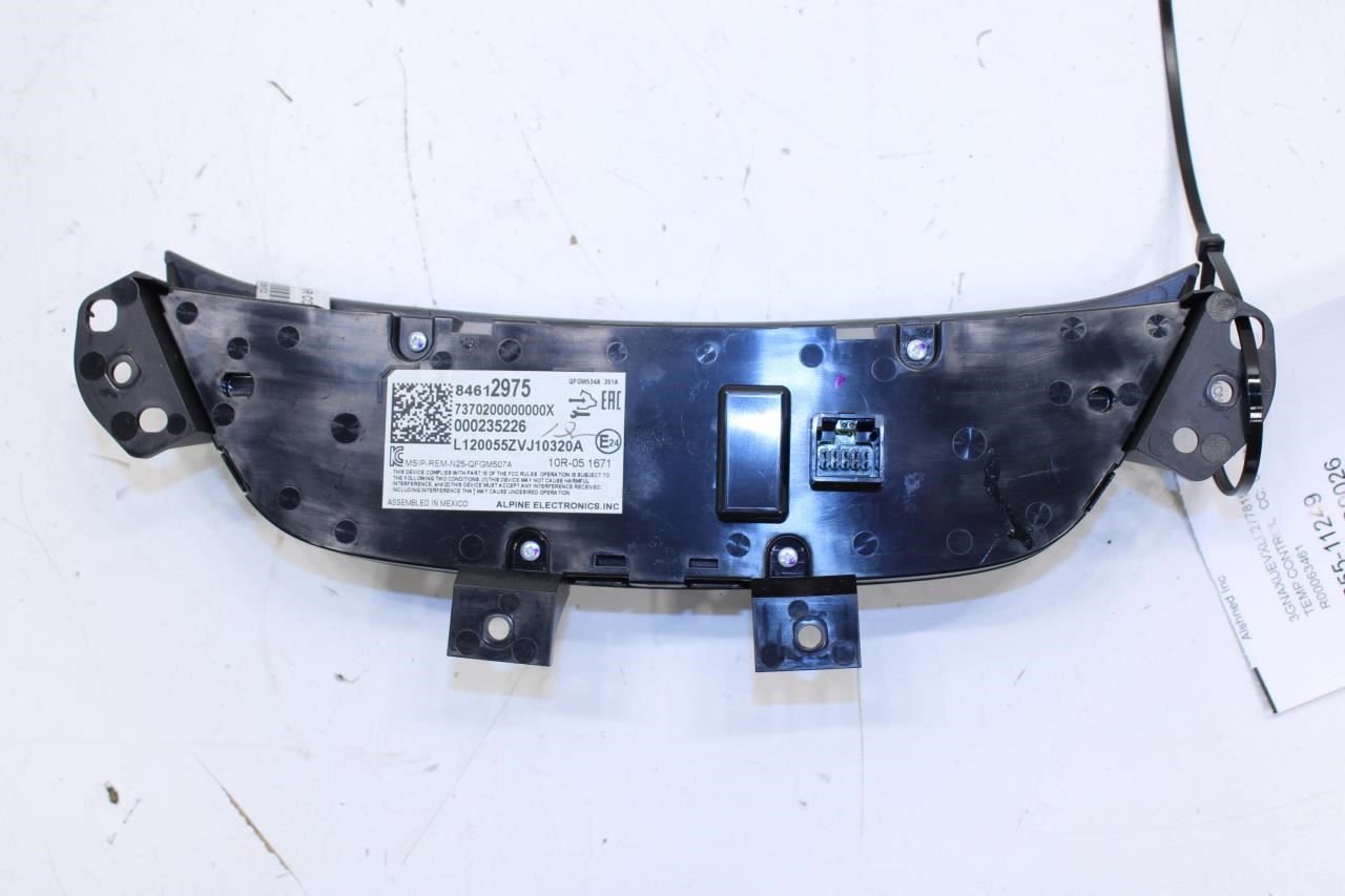 2020-2024 Chevrolet Equinox LT AC Heater Temperature Climate Control 84612975 - Alshned Auto Parts