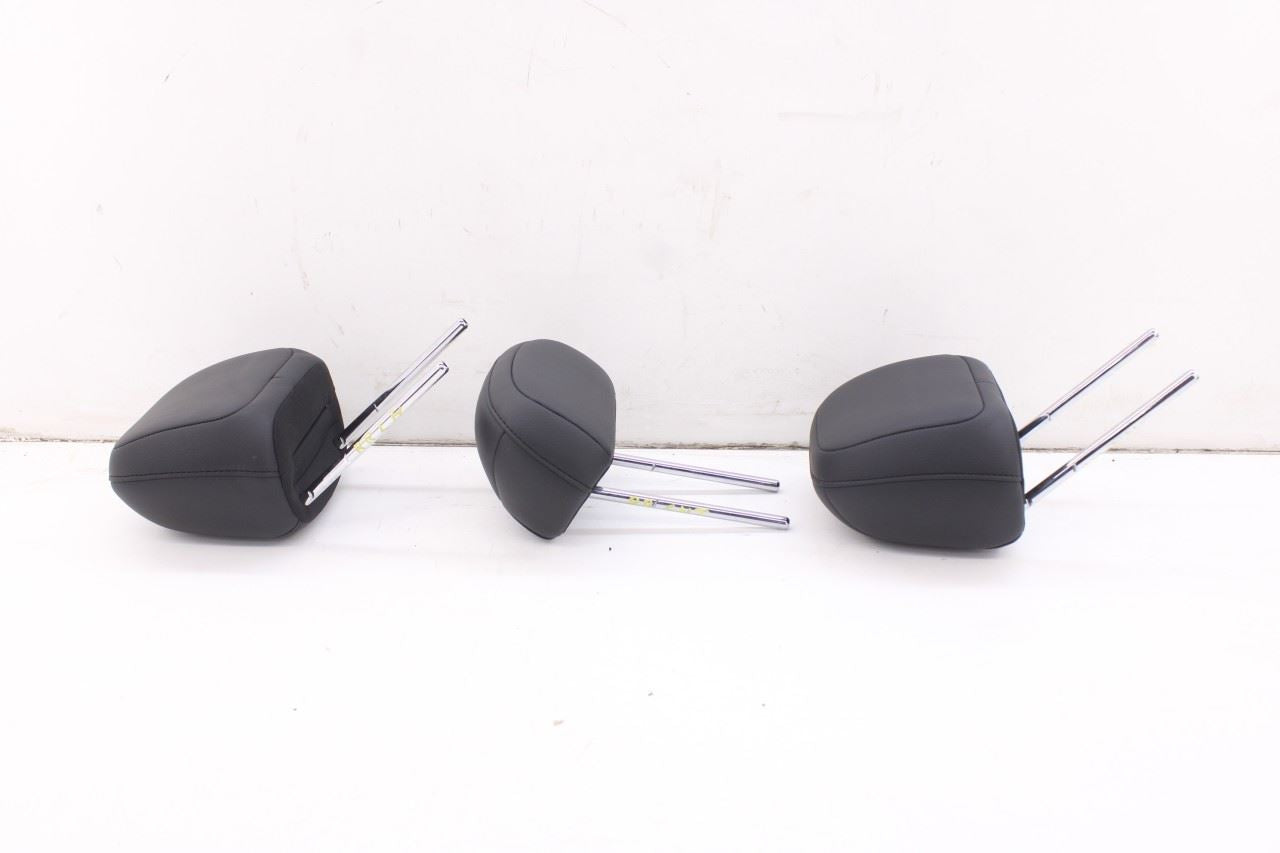 18-23 Jeep Compass Limited Rear RH LH Side and Center 2nd Row Seat Headrest Set - Alshned Auto Parts
