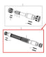 2012-2017 Jeep Wrangler Unlimited Sport 3.6L 4WD AT Rear Drive Shaft Propeller - Alshned Auto Parts