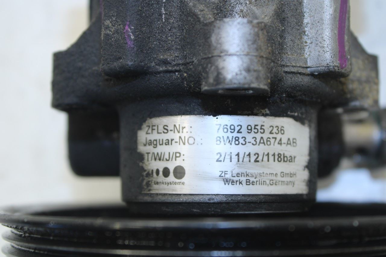 2010-2015 Jaguar XF Portfolio 5.0L Power Steering Pump C2P14021 OEM - Alshned Auto Parts