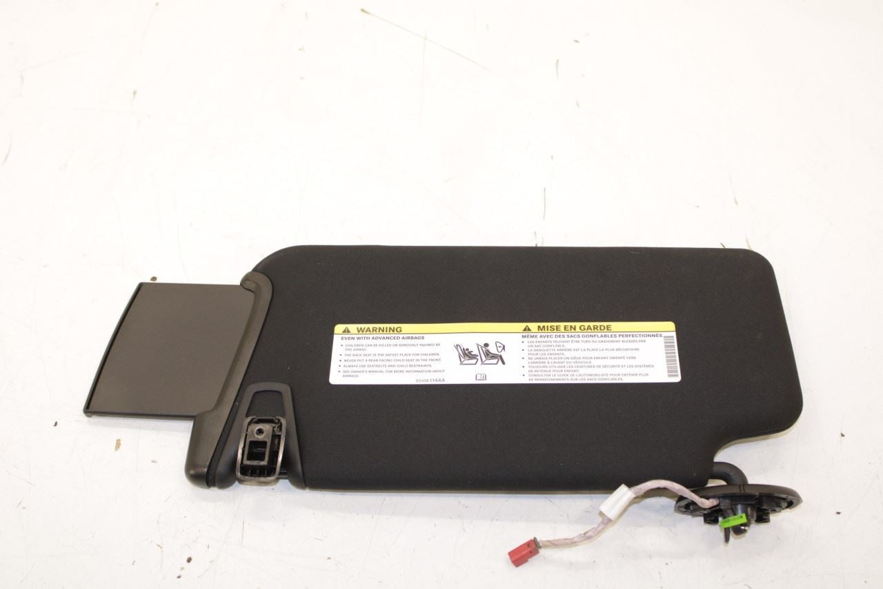 14-23 Dodge Charger GT Front Right and Left Side Sun Visor w/ Illuminated Mirror - Alshned Auto Parts