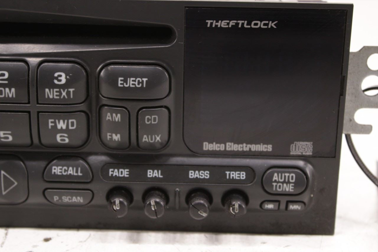 1997-99 Chevrolet Corvette Delco Radio Control w/ Receiver and CD Player *ReaD* - Alshned Auto Parts