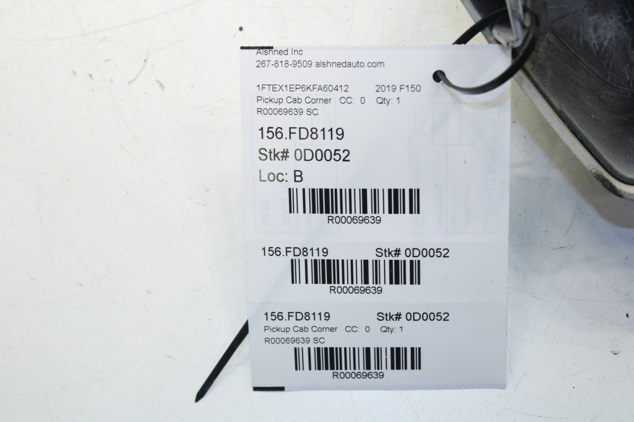 2015-2020 Ford F150 XL Super Cab Rear Right Truck Cab Lower Corner Panel Molding - Alshned Auto Parts