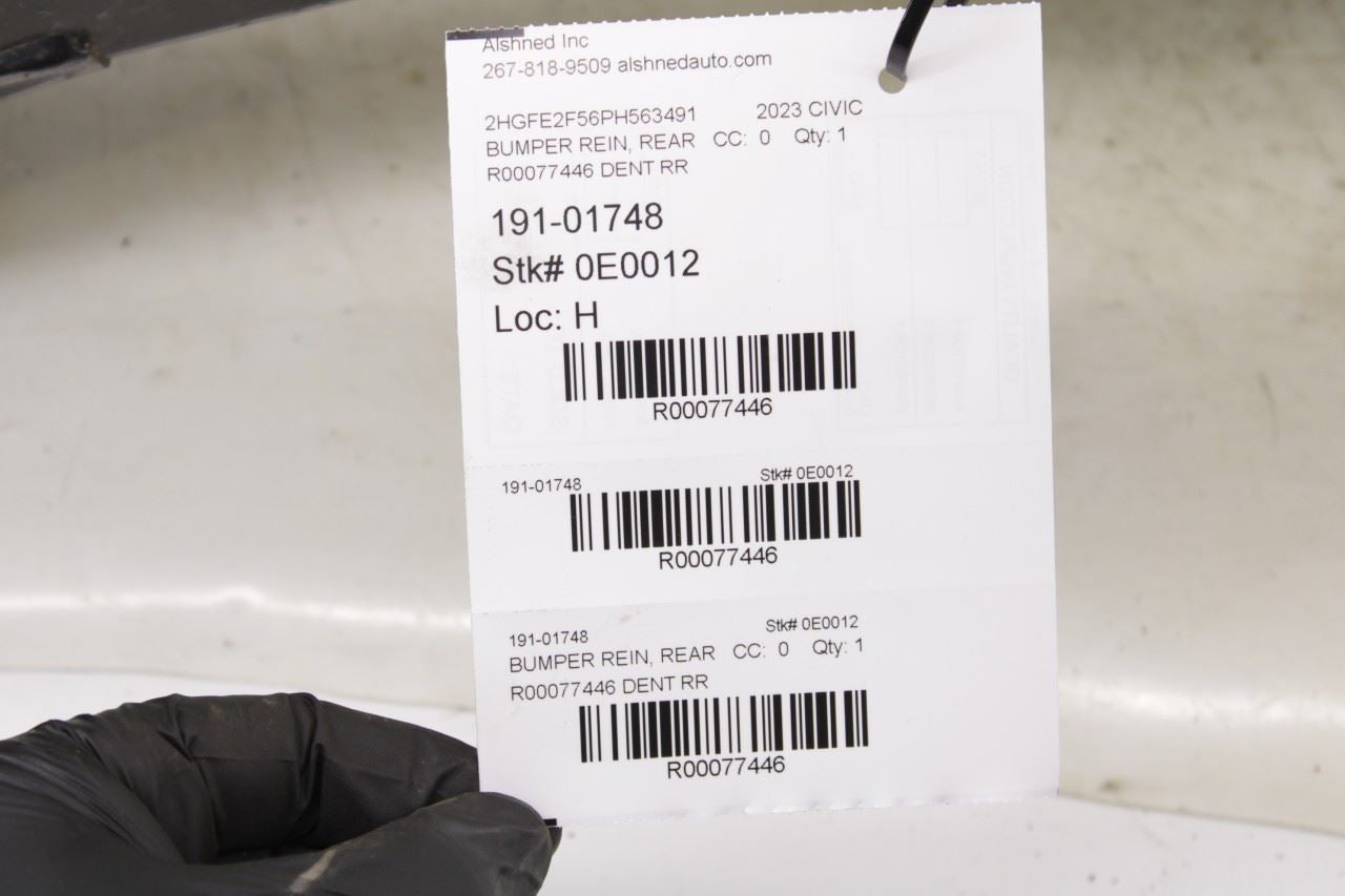 2016-2026 Honda Civic Sport Rear Bumper Reinforcement Impact Bar Beam OEM *ReaD* - Alshned Auto Parts