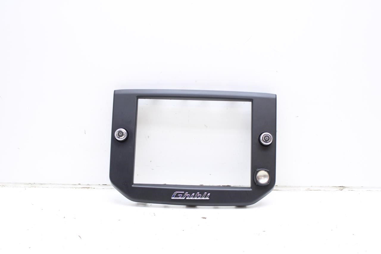 2014-17 Maserati Ghibli Dashboard Display Screen Trim Bezel Cover 670019605 OEM - Alshned Auto Parts