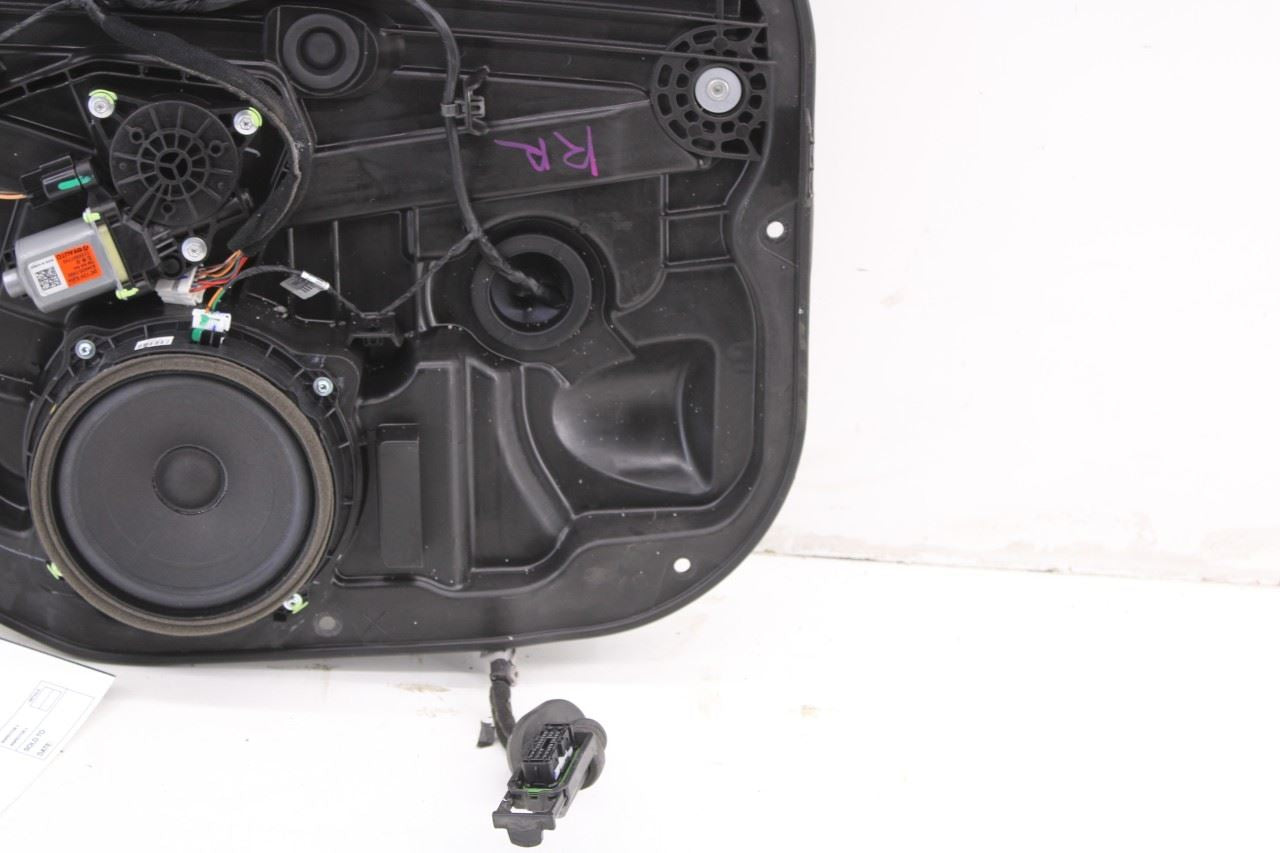 19-23 Hyundai Santa Fe SEL Rear Right Door Window Regulator w/ Carrier and Motor - Alshned Auto Parts