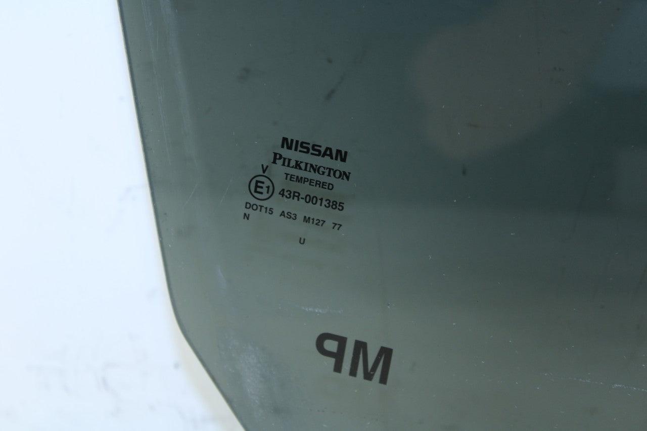 2015-2019 Nissan Murano Platinum Rear Right Door Window Glass 82300-5AA0A OEM - Alshned Auto Parts