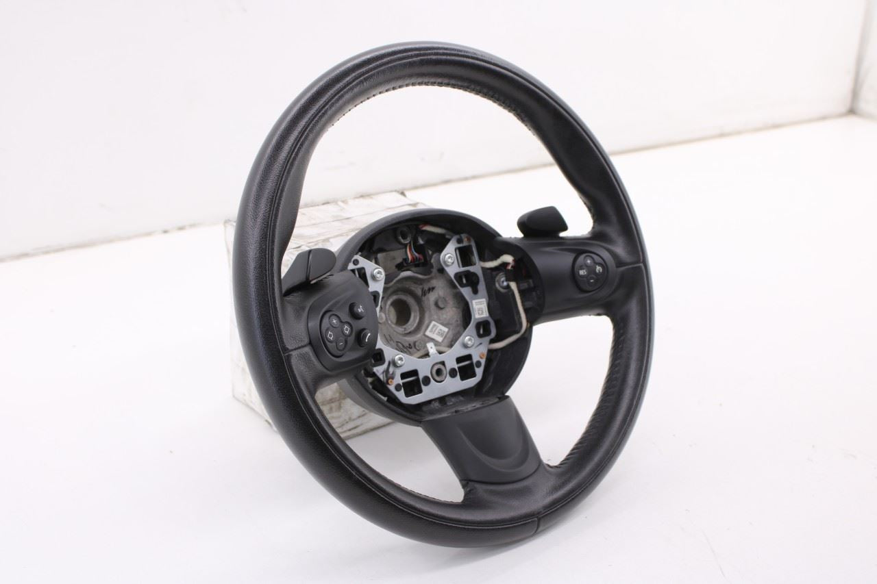 2011-16 Mini Countryman Cooper S 1.6L Steering Wheel Leather w/ Control Buttons5