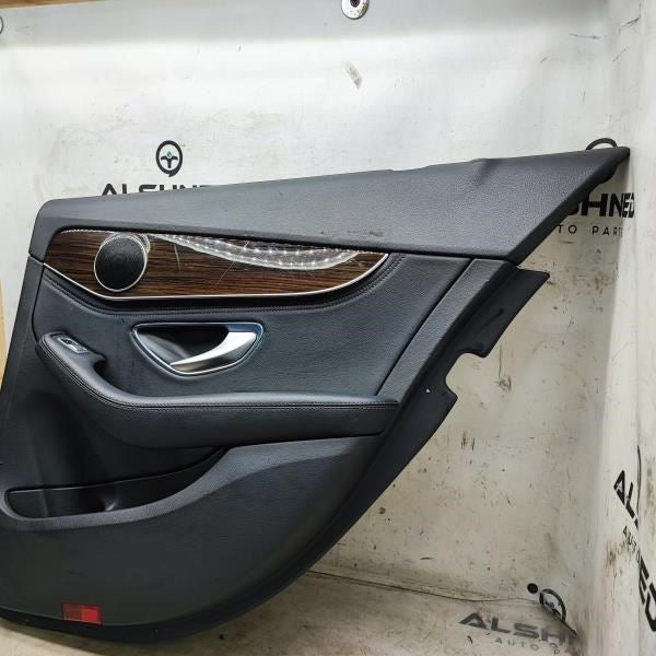15-16 Mercedes-Benz C300 Rear Right Side Door Trim Panel 2057304601659H15 *ReaD* - Alshned Auto Parts