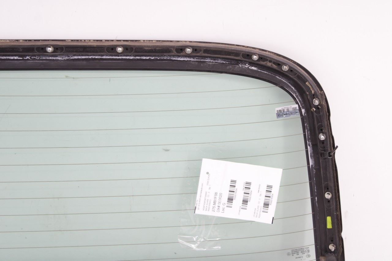 2006-09 Mercedes-Benz CLK 350 Convertible Top Rear Back Glass 2097700173 *ReaD* - Alshned Auto Parts