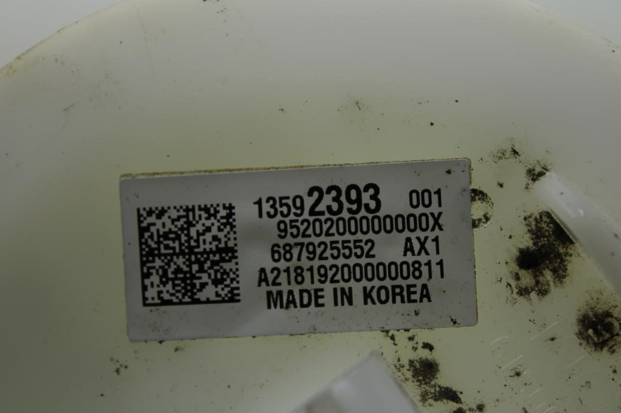 2015-2022 Buick Encore Trax 1.4L Fuel Tank Sender Unit Level Sensor 13592393 OEM - Alshned Auto Parts