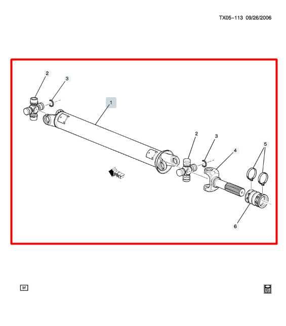 14-19 Chevrolet Silverado 1500 4WD Front Axle Drive Propeller Shaft 22760960 OEM - Alshned Auto Parts