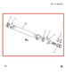 14-19 Chevrolet Silverado 1500 4WD Front Axle Drive Propeller Shaft 22760960 OEM - Alshned Auto Parts