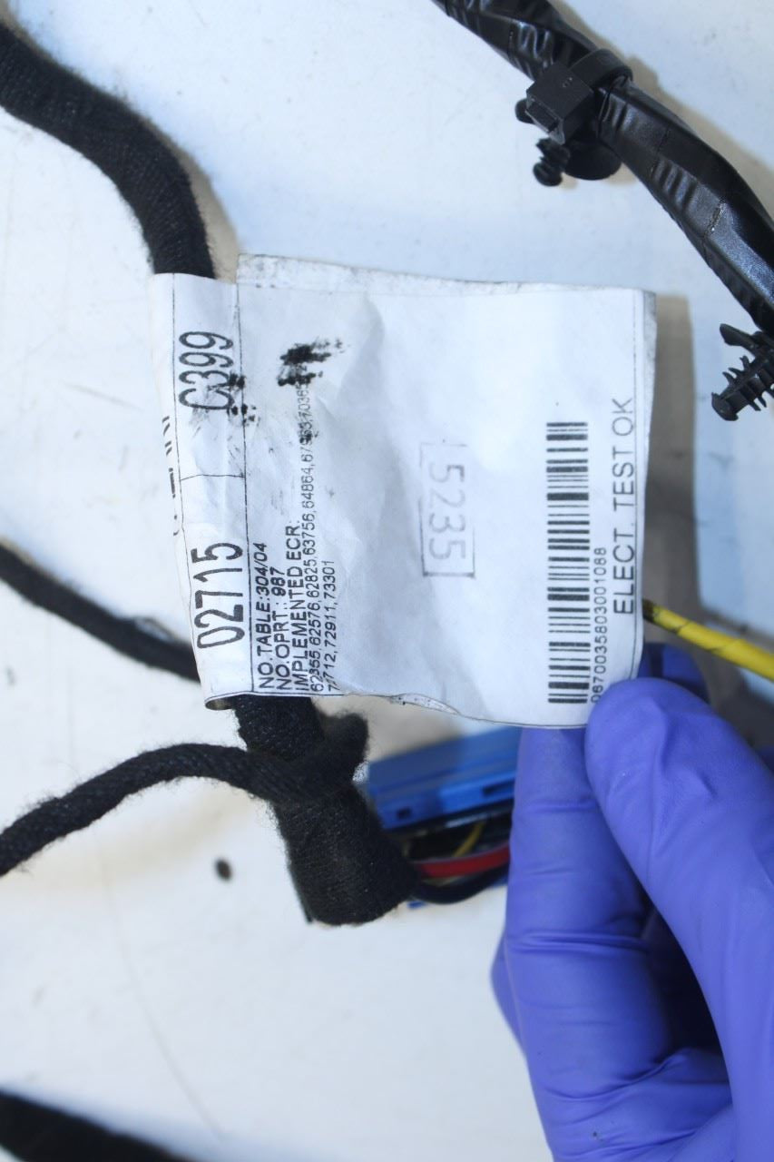 2017-2020 Maserati Ghibli Front Left Driver Side Door Wire Harness 670035803 OEM - Alshned Auto Parts