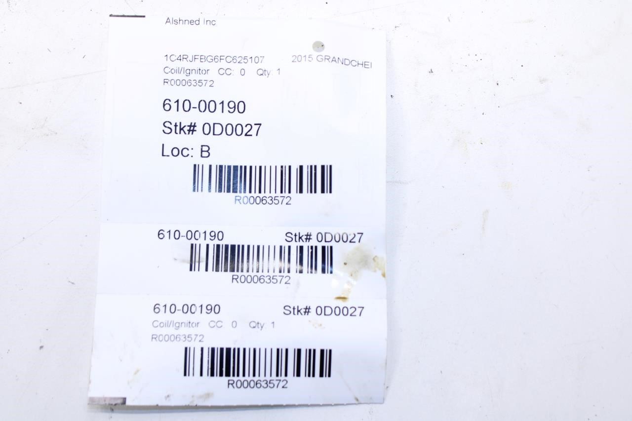 2011-2019 Jeep Grand Cherokee Limited Engine Ignition Coil Set of 6 5149168AI - Alshned Auto Parts