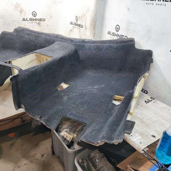 15-21 Mercedes-Benz C300 Rear 2nd Row Floor Carpet Liner 205-680-00-41-9H42 OEM2