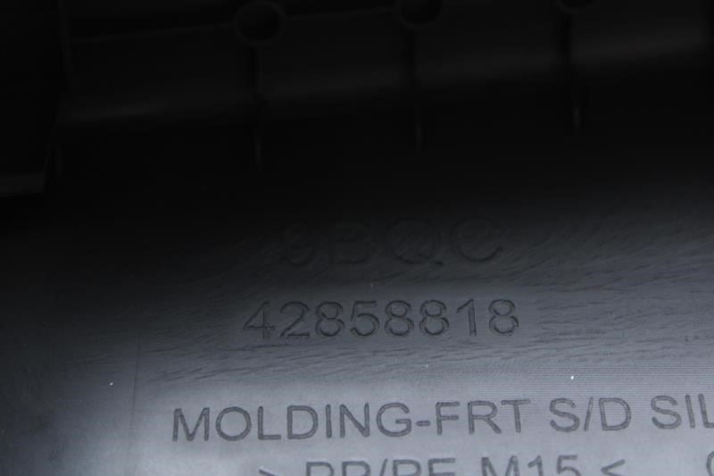 2024-2025 Chevrolet Trax Front Left Side Door Sill Scuff Plate Trim 42858818 OEM - Alshned Auto Parts